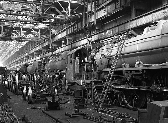 45372 1960s Crewe Works