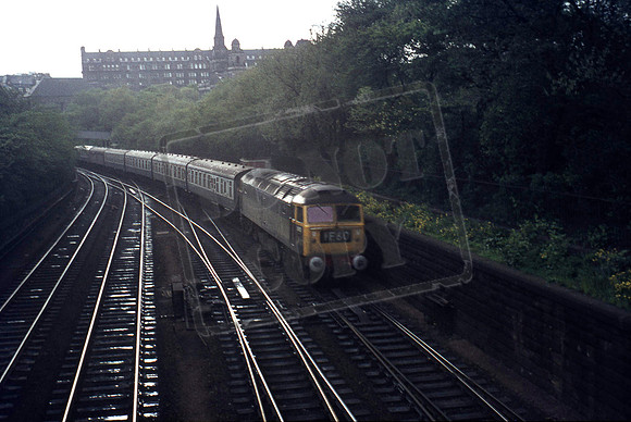 Class 47 1972 Princess Steet Gardens