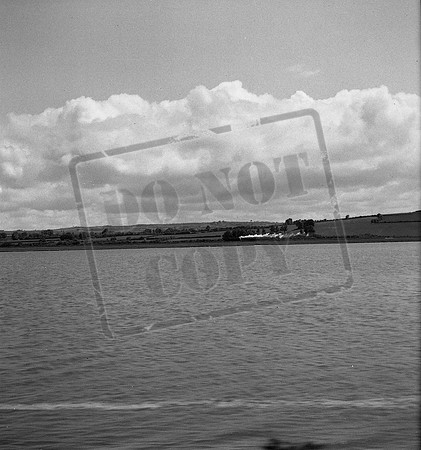 340xx 1956-06-15 River Taw tender first on 2 coach train-ROneg-48-1