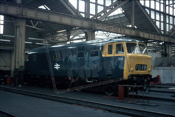 D7018 1970-02-22 Swindon Works