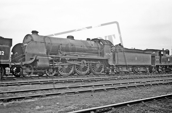 30747 1950s Eastleigh shed