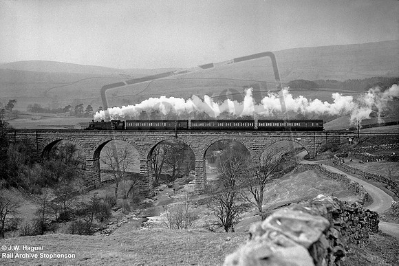 41206 1950s Appersett viaduct