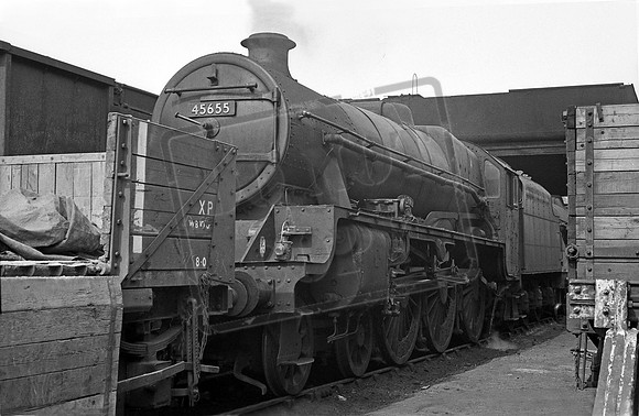 45655 1963 Bangor shed