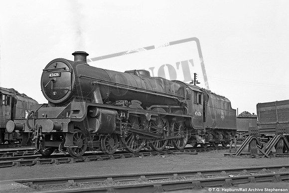 45626 1950s Derby shed