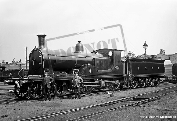 LSWR 370 1902-08-21 Nine Elms
