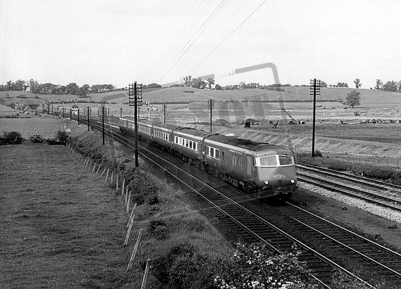 Midland Pullman 1960s Ratcliffe Redhill Tunnel near Trent