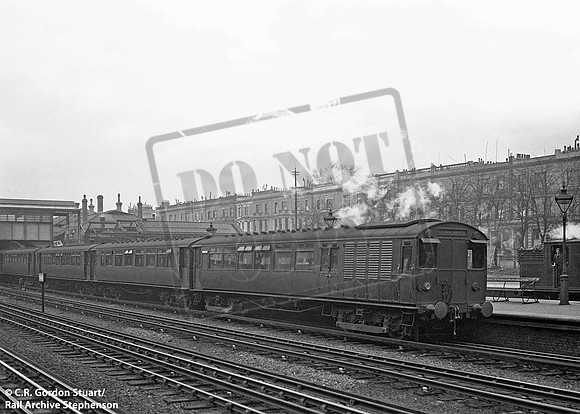 LNWR EMU 1930s Kensington Addison Road