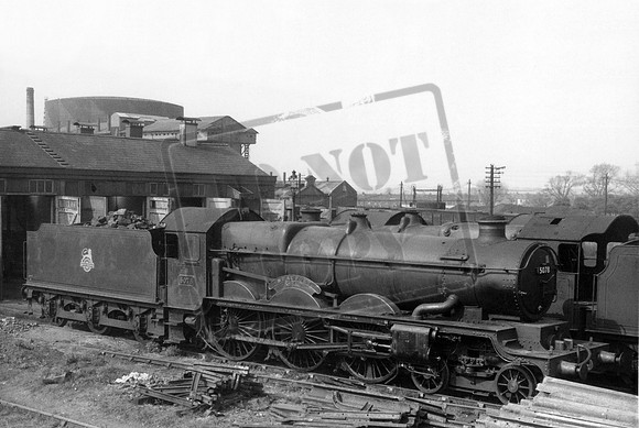 5078 1950s Swindon Stock shed
