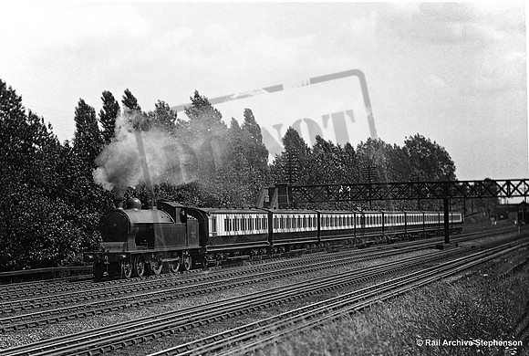 LNWR xxxx 1900s near Kenton