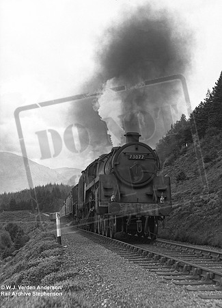 73077 1950s near Fersit Tunnnel