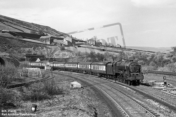 46123 1950s Standedge tunnel