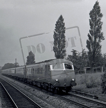 Blue Pullman 1960s Acocks Green & South Yardley.