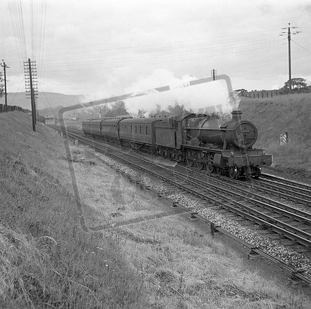 4924 1960c Llangollen Line Junction south of Ruabon