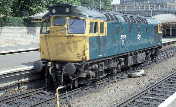 27012 1984 Edinburgh Waverley