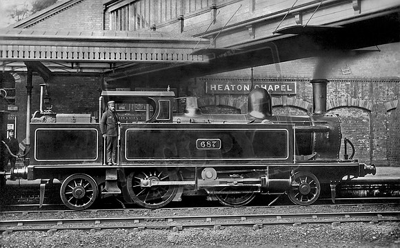 LNWR 687 1890 Heaton Chapel