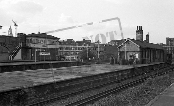 Signalbox 1970s London Broad Street