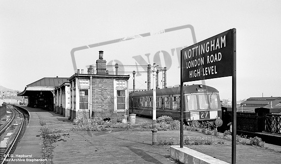 DMU E50011 1966 Nottingham London Road High Level
