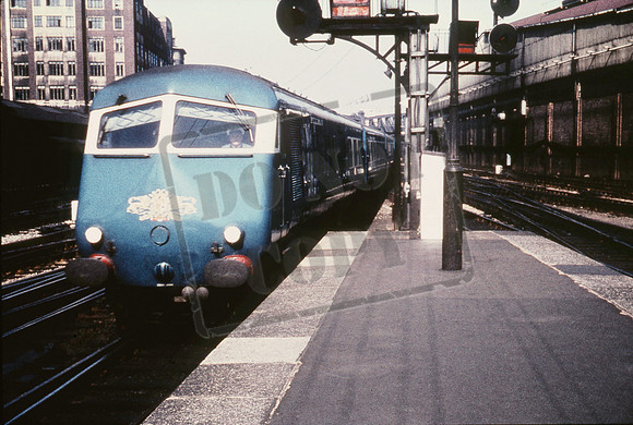Blue Pullman 1960s Paddington